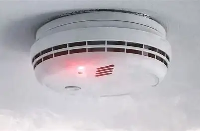 fire alarm beeping